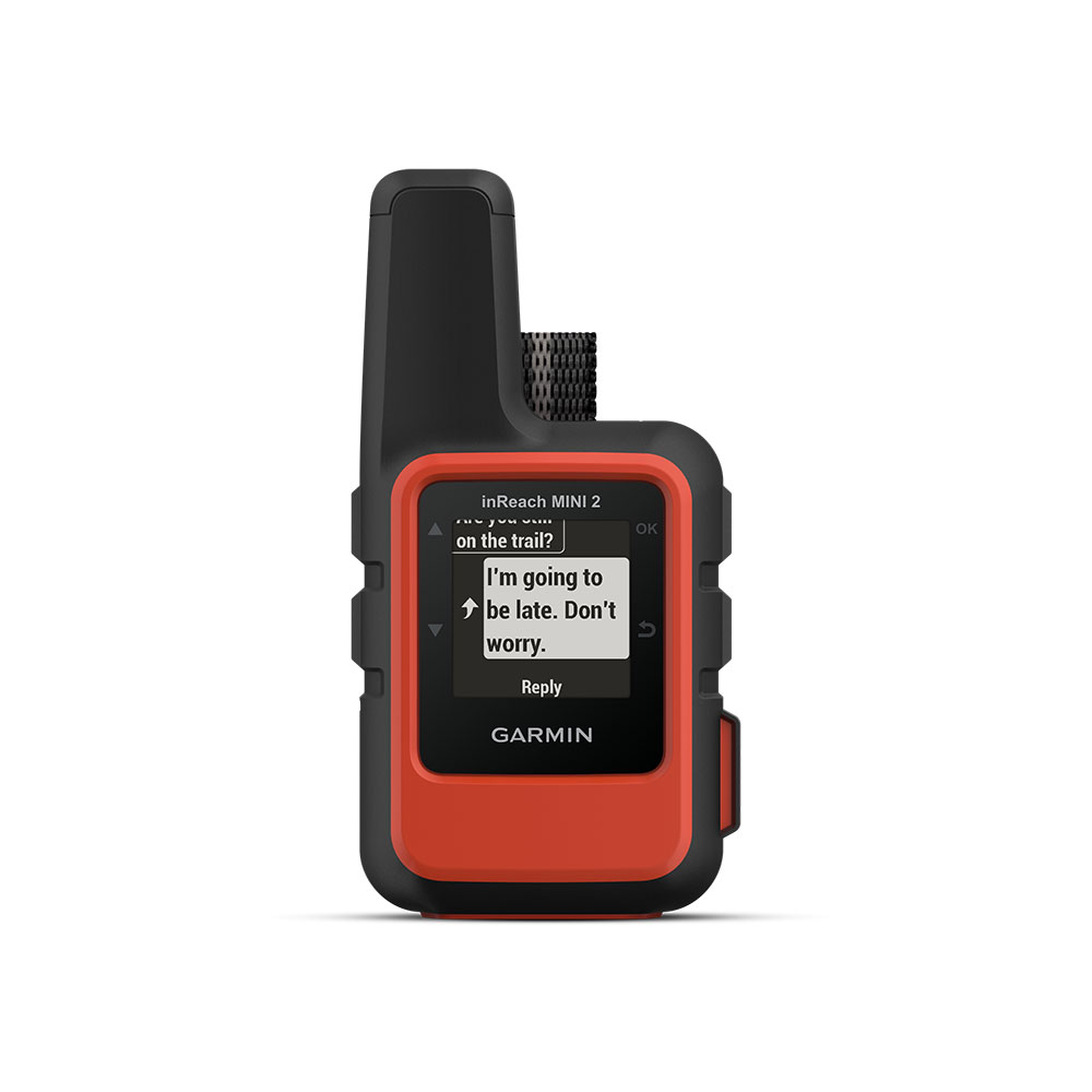 thumbnail image 2 of Garmin InReach Mini 2 Satellite Communicator (Flame Red) With Wearable4U Power Pack Bundle 2 of 6