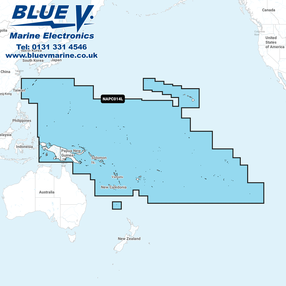 Navionics+ Large Pacific Islands Chart NAPC0142L