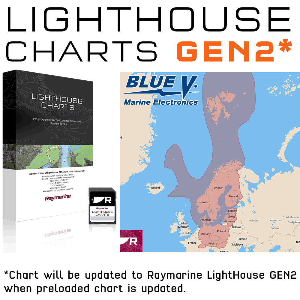 Raymarine LightHouse Northern Europe Chart R70794-NEU