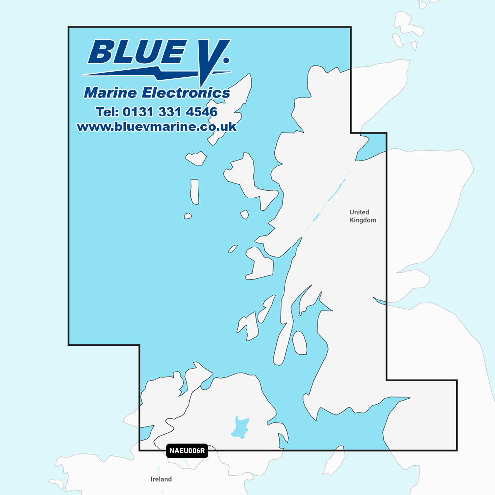 Navionics Platinum+ Regular Scotland, West Coast Chart NPEU006R
