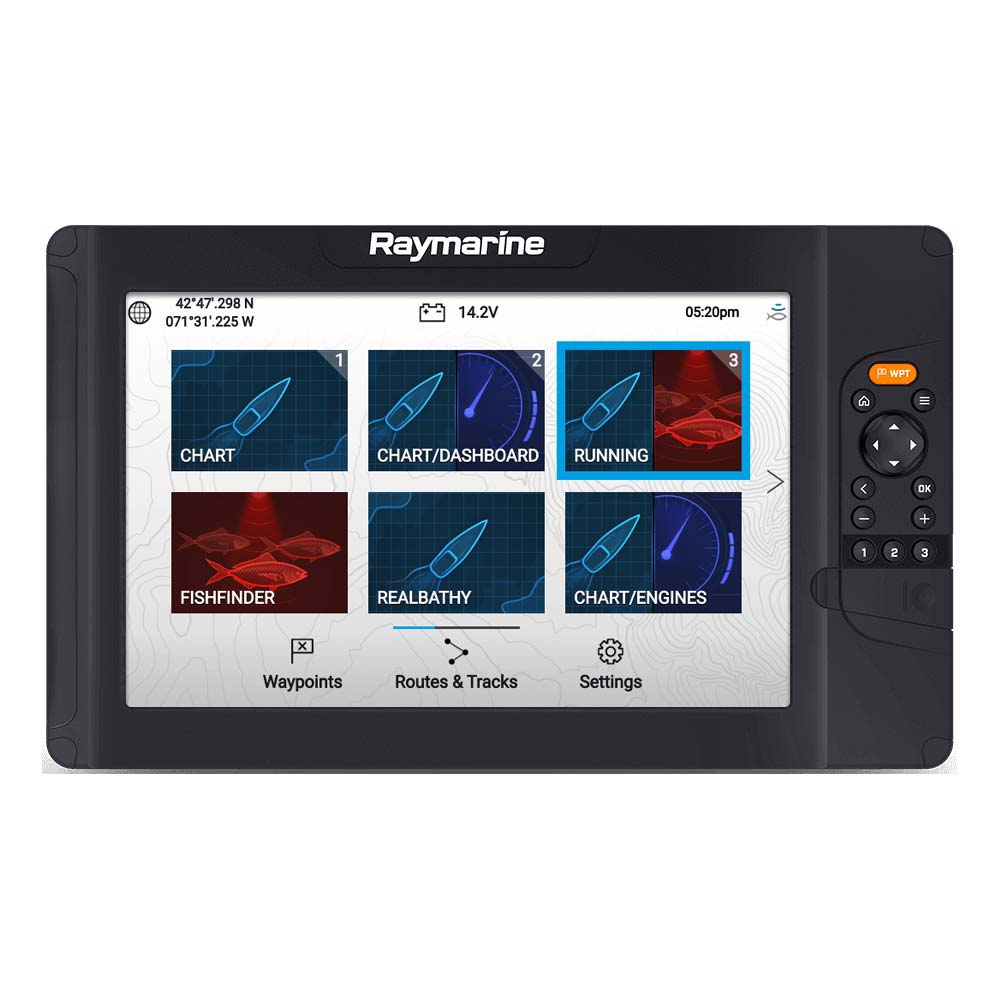 Raymarine Element 12 S with Navionics+ UK & Ireland Chart